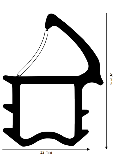 Stahlzargendichtung DH Z-550