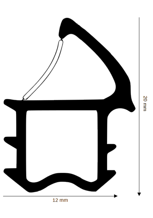 Stahlzargendichtung HA-Z-550
