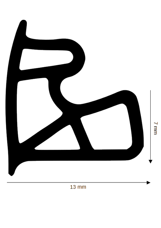 Stahlzargendichtung HB-Z-557