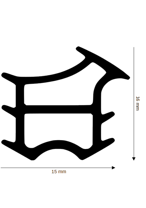 Stahlzargendichtung DH Z-655