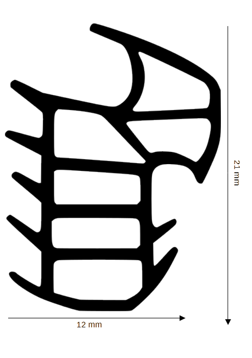 Stahlzargendichtung DH Z-7534