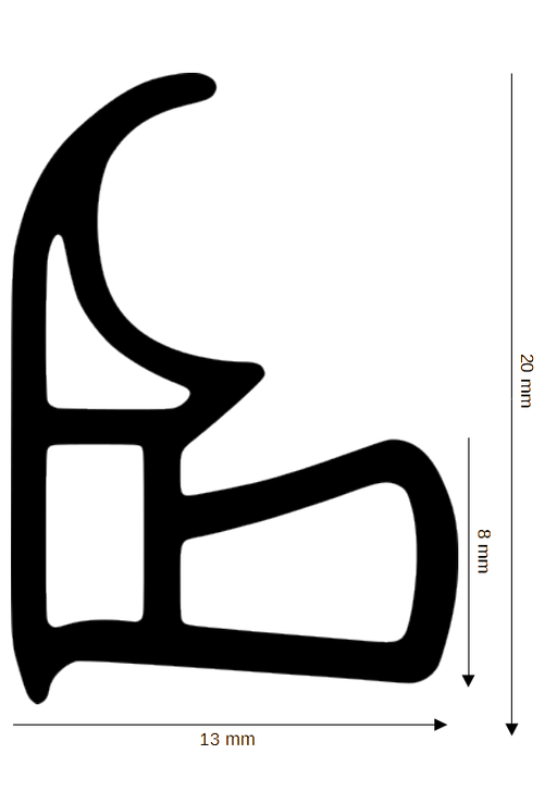 Stahlzargendichtung HA-Z-908