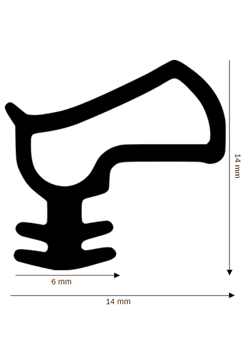 Stahlzargendichtung DH Z-964