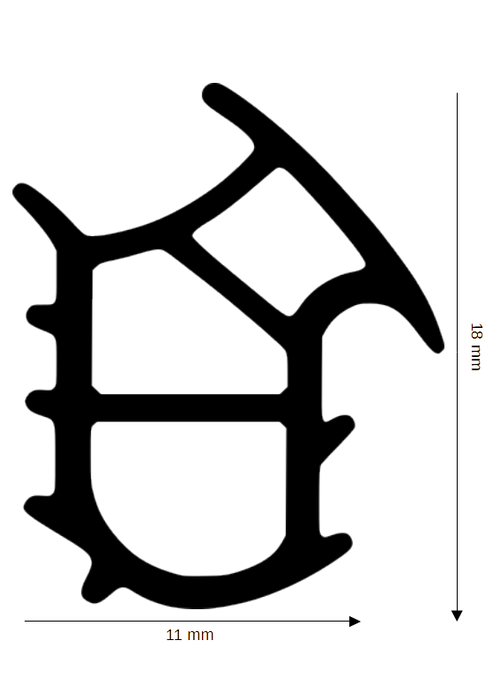 Stahlzargendichtung DH Z-980