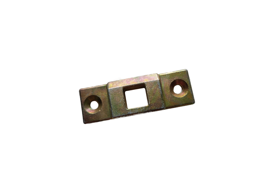 Siegenia Schließstück / Schließblech für Kantenriegel 760, 52x17mm