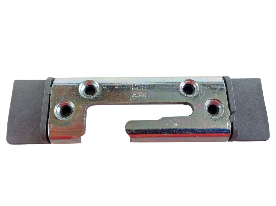 Siegenia-AUBI Sicherheits Schließstück / Schließblech 1960, links, 113x29mm