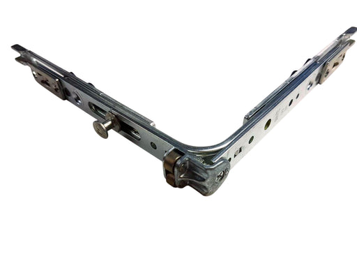 Siegenia Eckumlenkung VSU, 1 Pilzzapfen, mit Rollen, 140 x 140 mm