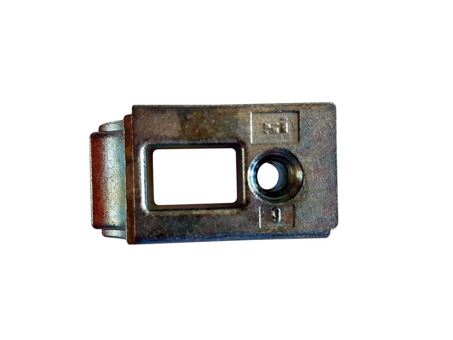 Siegenia Schließstück / Schließblech 434 L für Stulp, 39x21mm