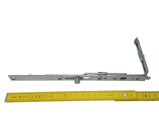 Siegenia - AUBI Mittelverschluss kurz, 1 Pilzzapfen, Serie TEUL, 257x105 mm