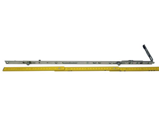 Siegenia - AUBI Mittelverschluss unten, 2 Pilzzapfen, Serie TEUL, 560x105 mm