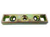 Siegenia Schließstück / Schließblech 1360, für Kantenriegel, 78x18mm