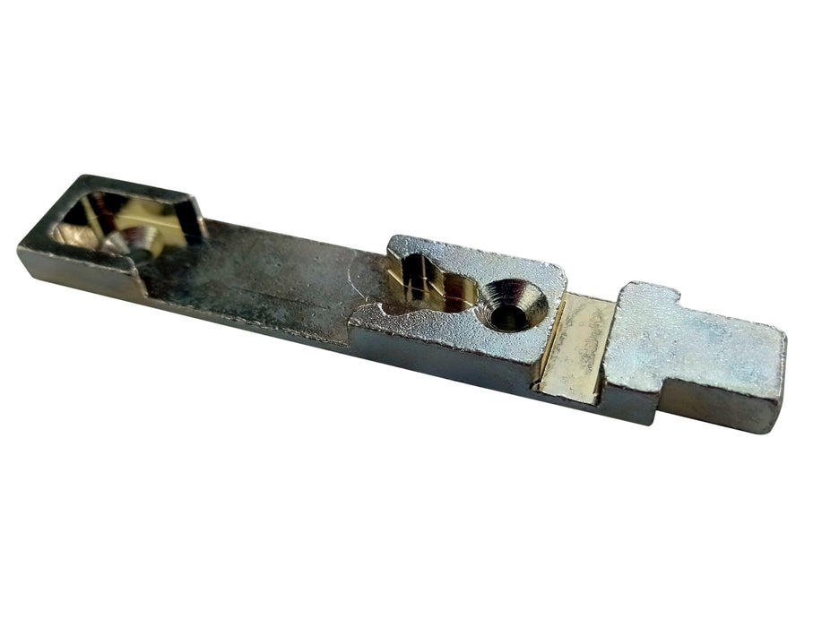 Kippschließstück / Kippschließblech passend für Siegenia 380 TL, 105x18mm, silber, Dichtungsmax® Qualitätsnachbau in Industriequalität