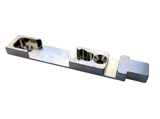 Kippschließstück / Kippschließblech passend für Siegenia 800-2 TL- kein Original, 115 x 18 x 8 mm, silber,  Qualitätsnachbau in Industriequalität