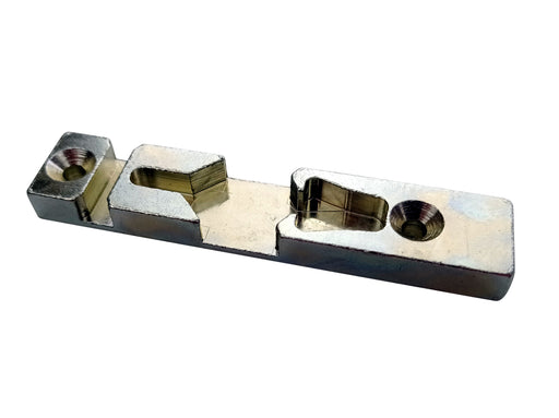 Kippschließstück / Kippschließblech passend für Roto Centro 6482354800- kein Original, 90 x 17 mm, silber,  Qualitätsnachbau in Industriequalität