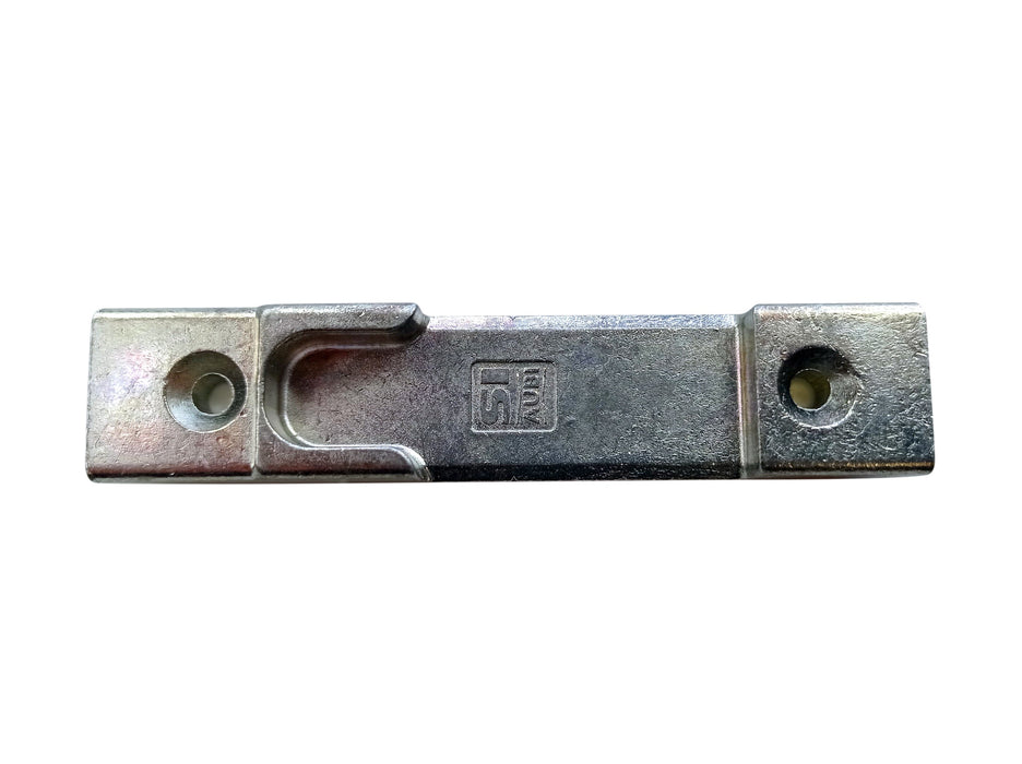 Siegenia Schließstück / Schließblech 429, 90x18, silber