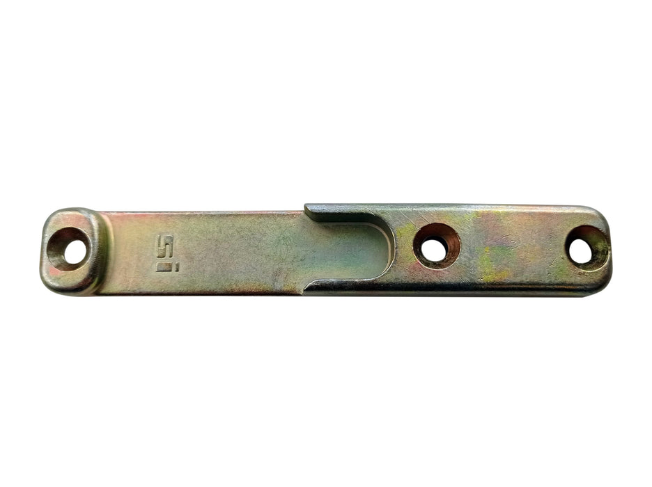 Siegenia Schließstück / Schließblech 767, 102x15, gold