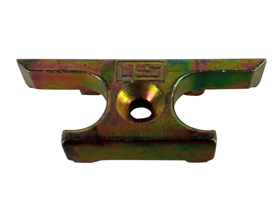 Siegenia Schließstück / Schließblech 384, 46x18mm, gold